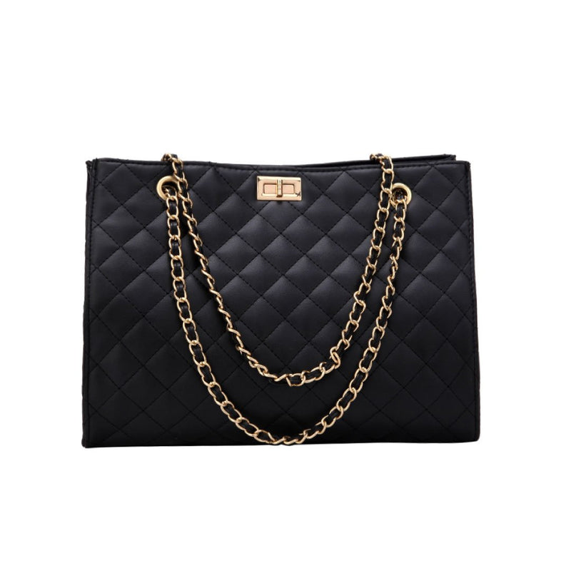 Quilted Shoulder Bag-7