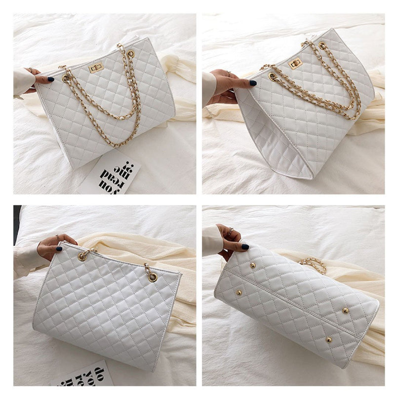 Quilted Shoulder Bag-28