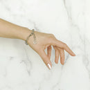 Stainless Steel Initial Bracelet-6