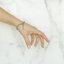 Stainless Steel Initial Bracelet-5