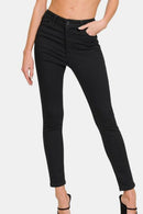 Zita High Rise Skinny Jeans with Pockets-0