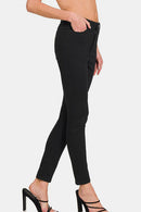 Zita High Rise Skinny Jeans with Pockets-2