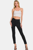 Zita High Rise Skinny Jeans with Pockets-3