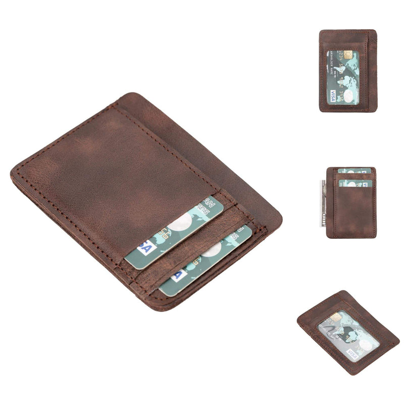 Cody Leather Card Holder and Wallet for Unisex-2