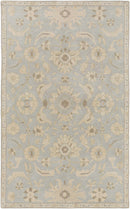 Copen Beige Floral Wool Rug-11