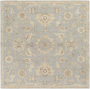 Copen Beige Floral Wool Rug-8