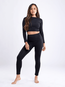 Long-Sleeve Crop Top-1