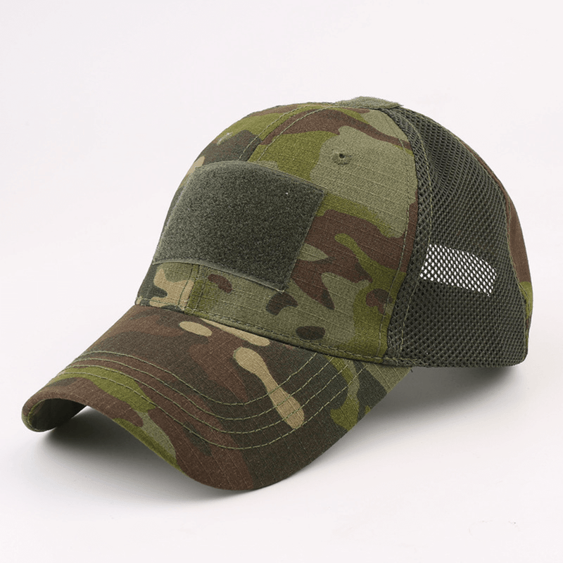 Tactical-Style Patch Hat with Adjustable Strap-6