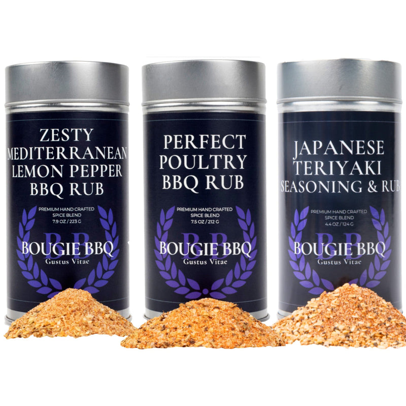 Deluxe Chicken BBQ Seasonings Collection - 3 Pack-0