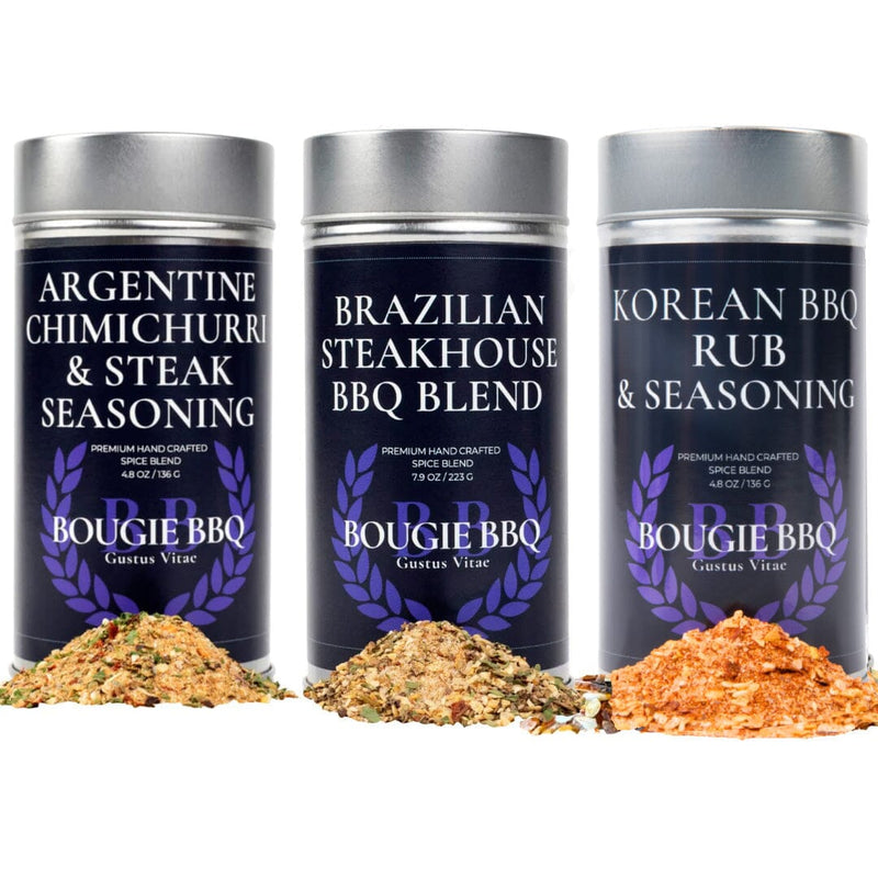 Deluxe Steak & Beef BBQ Seasonings Collection - 3 Pack-0