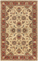 Cherryfield Hand Tufted Brown & Rust 1001 Wool Rug-12