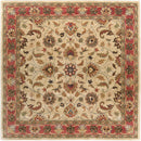 Cherryfield Hand Tufted Brown & Rust 1001 Wool Rug-0