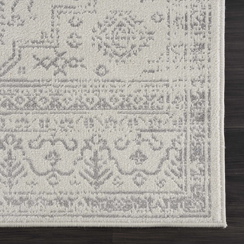 Sample Tigried Ivory & Gray 2323 Area Rug - Clearance-0