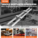 VEVOR Linear Guide Rail Set, SBR12 1000mm, 2 PCS 39.4 in/1000 mm SBR12 Guide Rails and 4 PCS