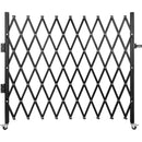 VEVOR Single Folding Security Gate, 7.1' H x 7.1' W (85 x 85 inch) Folding Door Gate