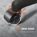 VEVOR Office Chair Wheels, Set of 5, 2 inch Caster Wheels Replacement for Hardwood Floors and Carpet