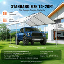 VEVOR 10 x 20 ft Carport Replacement Canopy Cover, Garage