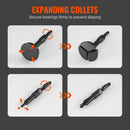 VEVOR Blind Hole Bearing Puller Set, 16-in-1 Inner Bearing Race and Seal Extractor Kit, Slide Hammer Pilot Insert Inner Internal Bearing Removal Tool Set, 10 Adjustable Collects and Counterstay