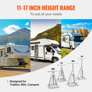 VEVOR RV Stabilizer Jacks, 4 Pack Aluminum RV Leveling Jacks, RV Stack Jacks for RV Travel Trailer Camper