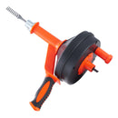 VEVOR Drain Auger 25Ft, Plumbing Snake with Drill Attachment