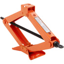 VEVOR Scissor Jack, 2.5 Ton/5512 lbs Scissor Car Jack, 3.7"-17.1" Lifting Range Scissor Lift Jack with Ratcheting Handle and L-Wrench