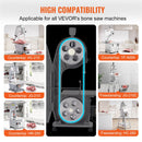 VEVOR Band Saw Blade, 65x0.63x0.02 inch, 5 PCS/Pack Meat Bandsaw Blades for Replacement