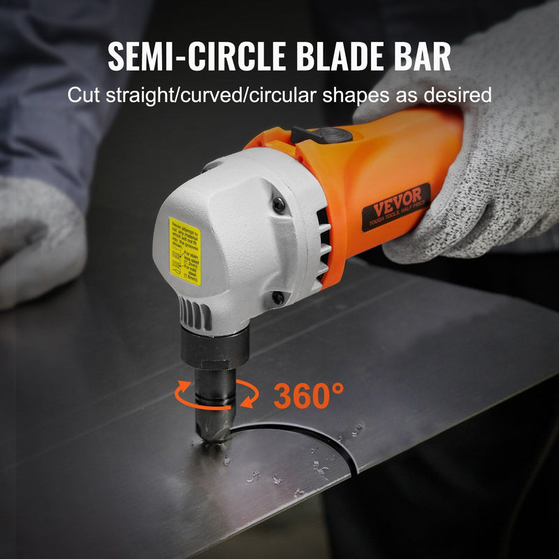 VEVOR Sheet Metal Nibbler, 550W Powerful 2200 RPM High Speed