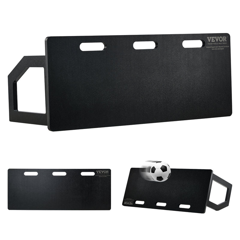 VEVOR Soccer Rebounder Board, 40"X16" Portable Soccer Wall with 2 Angles Rebound