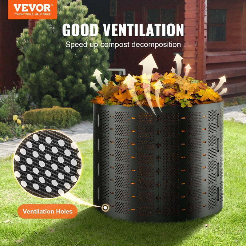 VEVOR Compost Bin 220 Gallon, Outdoor Expandable Composter