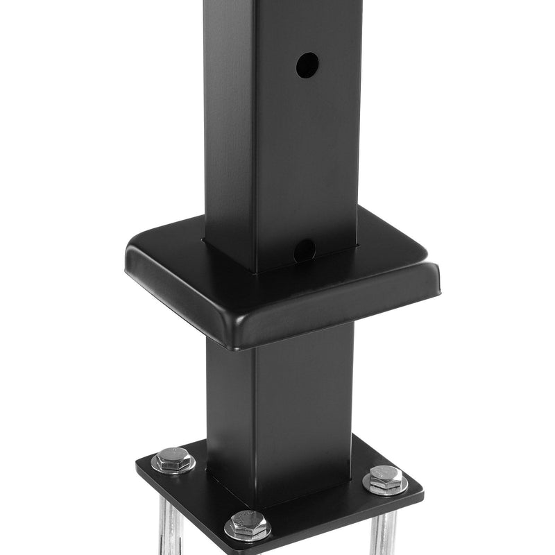 VEVOR Cable Railing Post Level Deck Stair Post 36 x 0.98 x 1.97" Cable Handrail Post Stainless Steel Brushed Finishing