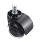 VEVOR Office Chair Wheels, Set of 5, 2 inch Caster Wheels Replacement for Hardwood Floors and Carpet