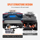 VEVOR Class 3 Trailer Hitch, 2-Inch Receiver, Q455B Steel Tube Frame, Compatible with 2020-2023 Toyota Highlander, Multi-Fit Hitch to Receive Ball Mount, Cargo Carrier, Bike Rack, and Tow Hook, Black