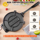VEVOR Tortilla Press, 10 Inch Tortilla and Roti Maker, Cast Iron Heavy Duty Tortilladora Press