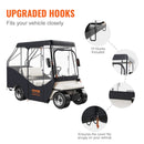 VEVOR Golf Cart Enclosure, 600D Polyester Driving Enclosure with 4-Sided Transparent Windows