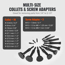 VEVOR Blind Hole Bearing Puller Set, 16-in-1 Inner Bearing Race and Seal Extractor Kit, Slide Hammer Pilot Insert Inner Internal Bearing Removal Tool Set, 10 Adjustable Collects and Counterstay