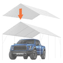 VEVOR 10 x 20 ft Carport Replacement Canopy Cover, Garage