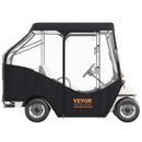 VEVOR Golf Cart Enclosure, 600D Polyester Driving Enclosure with 4-Sided Transparent Windows