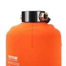 VEVOR RV Water Softener, 16,000 Grain Portable Water Softener, with 3/4" Brass Fittings and 42" Hose