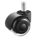 VEVOR Office Chair Wheels, Set of 5, 2 inch Caster Wheels Replacement for Hardwood Floors and Carpet