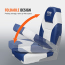 VEVOR Boat Seats, 21.85" High Back Boat Seat, Folding Boat Chair with Thickened Sponge Padding and Hinge