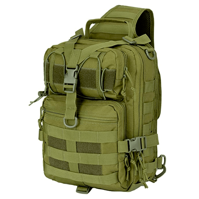 Tactical Medium Sling Range Bag-6