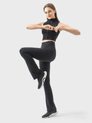 Zipper Detail High Waist Active Pants-2