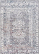 Baltinglass Gray Washable Area Rug-7
