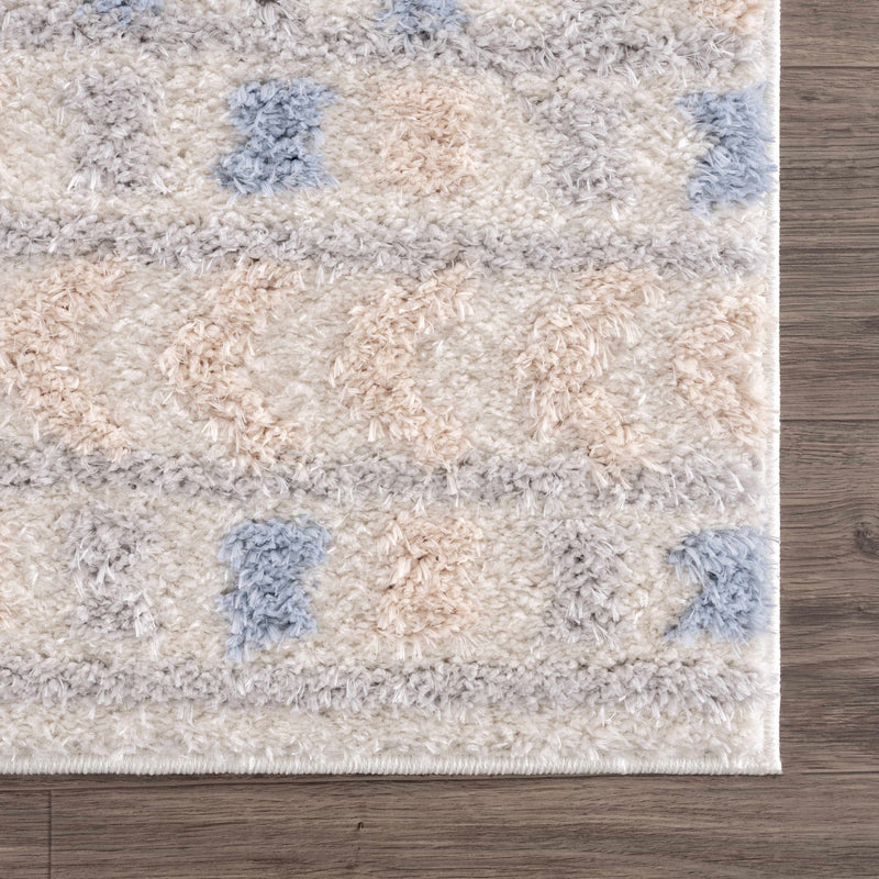 Sample Eivin Pink & Blue Area Rug-0