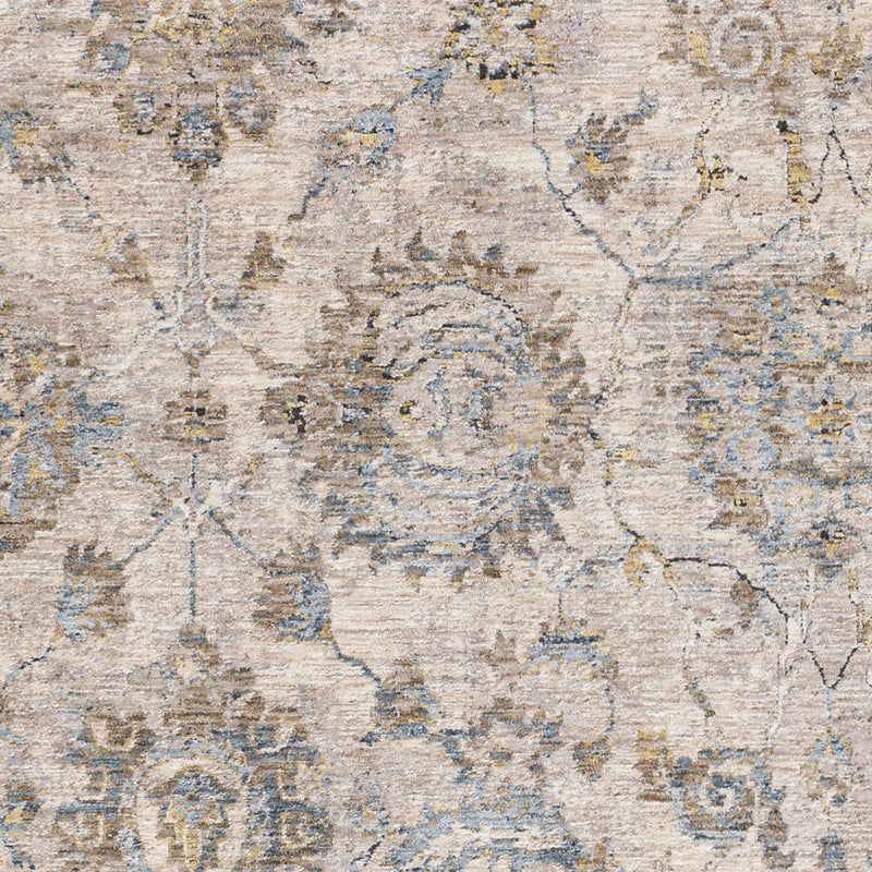 Morinville Teal Floral Rug-11