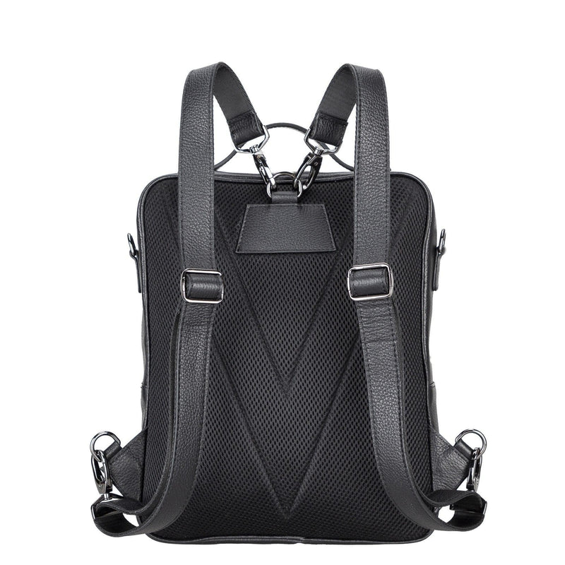 Elmira Leather Laptop Backpack for Men and Women-2