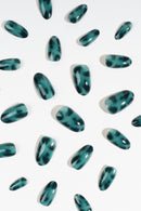 Emerald Amber | Soft & Durable Press-On Nails-4