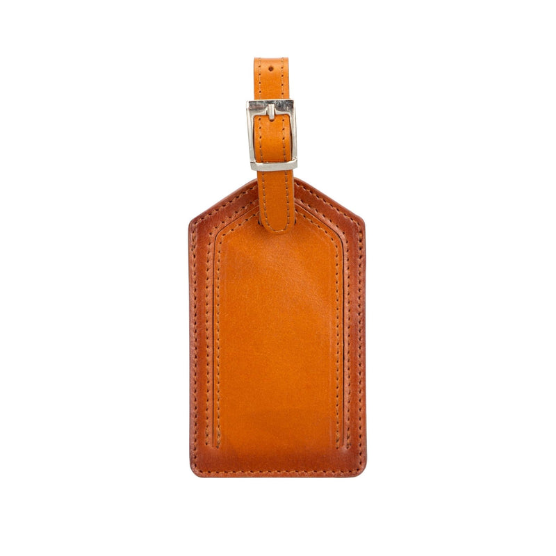 Estes Genuine Leather Luggage Tag with AirTag Slot-4