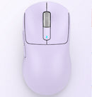 Color: Lavender Antislip Tape - Wired Wireless Bluetooth Three-mode Rechargeable Lightweight Mouse