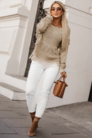 Dakota Boho Tasseled Knitted Sweater-4